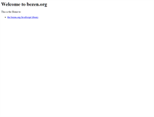 Tablet Screenshot of bezen.org